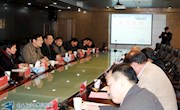 省综治考评组来校检查指导工作