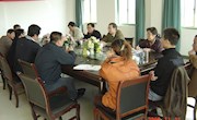 学校检查组莅临保卫处检查指导党风廉政建设和校务公开工作