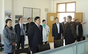 省社会治安综合治理考评组莅临我校检查指导工作