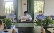 副校长陈震到保卫处调研指导