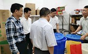 校领导检查厉行节约及食品安全工作 