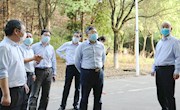 【疫情防控】党委书记罗嗣海带队巡查校园安全和疫情防控工作